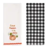 The Lakeside Collection Autumn Harvest Embroidered Set Of 2 Kitchen Towels - Cutest Pumpkin -The Collective Goods GUEST cc006e31 b700 487f 8935 ad051eeb63ec