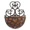 The Lakeside Collection Victorian Half-Round Wall Planter With Liner -The Collective Goods GUEST cd377c5e 489c 41f9 833d 24e72bad5a9d