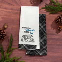 The Lakeside Collection Embroidered Kitchen Towels Lodge Themed Set Of 2 13 The Lakeside Collection Embroidered Kitchen Towels Lodge Themed Set Of 2 -The Collective Goods GUEST d172ac2a 730b 49a2 bdfd 2258046fed36