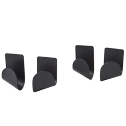 The Lakeside Collection Wall Mounted Lid Holder Pot Lid Organizer Self Adhesive 2 Pairs