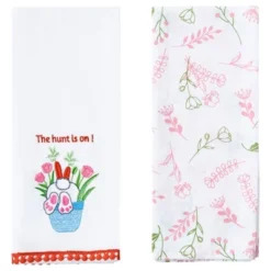 The Lakeside Collection Embroidered Kitchen Towels Bunny Peeps Set Of 2 -The Collective Goods GUEST d1eddbcd 8bda 4291 a2d7 dcd9cc25561d