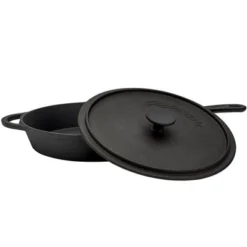 The Lakeside Collection Mason Pre Season Craft Iron Cookware - 11" Grill Pan -The Collective Goods GUEST d33daa2e 8b6c 40be ba6a 5e5aebec81f7