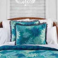 The Lakeside Collection Summer Palm Comforter Set Or Pillow - King Comforter Set 3 Pieces -The Collective Goods GUEST d64f5bc5 8485 4da0 86aa 37ffd534b85c