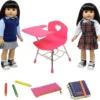 The New York Doll Collection 18 Inch School Desk 1 The New York Doll Collection 18 Inch School Desk -The Collective Goods GUEST d68b67eb 3f5e 4aeb b78d 40f309ab97f7