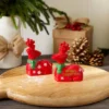 The Lakeside Collection Christmas Deer Housewares Collection - Salt & Pepper Shakers