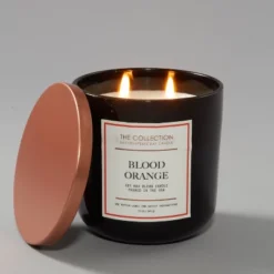12oz Lidded Glass Jar 2-Wick Candle Blood Orange - The Collection By Chesapeake Bay Candle -The Collective Goods GUEST d9261e3e bc85 4ec6 8427 3bc2b1a9ef42