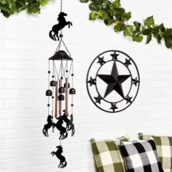 The Lakeside Collection Outdoor Metal Rustic Star Wall Art -The Collective Goods GUEST d94184fd c5db 44b2 8e52 137397d04c6e