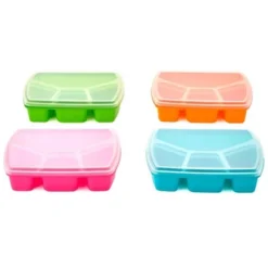The Lakeside Collection Set Of 4 Multicolored Microwave Trays With Lids -The Collective Goods GUEST e2503e8a 24ec 4459 ac04 148eec68f397