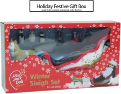 The New York Doll Collection 18 Inch Doll Winter Sleigh Set -The Collective Goods GUEST e294508a b0f4 464c a6e6 f8f1779bb451