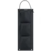 The Lakeside Collection 3-Pocket Vertical Hanging Garden Planter Bag