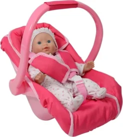 The New York Doll Collection Baby Doll Unicorn Car Seat