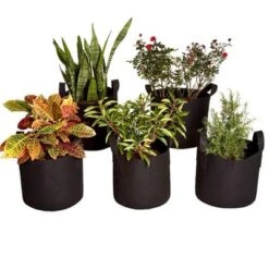 The Lakeside Collection 7 Gallon Grow Bags Set Of 5 With Built In Handles -The Collective Goods GUEST e8dd9298 9e1c 43cd 87ed e94787458b59