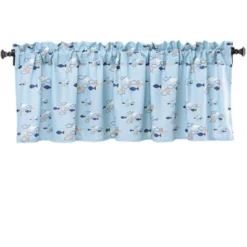 The Lakeside Collection School Of Fish Bath Collection - Valance