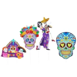 The Lakeside Collection Set Of 4 Holiday Stakes