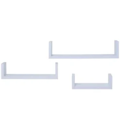 The Lakeside Collection 3-Pc. Floating Wood Shelves 1 Pieces -The Collective Goods GUEST ecca6e5f d9a1 4c68 86e1 76ace90ee811