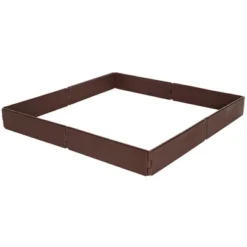 The Lakeside Collection Raised Garden Bed With 8 Adjustable Panels