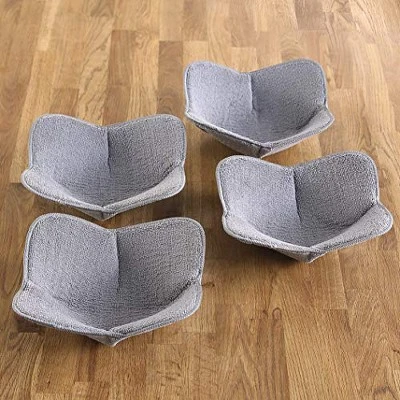 The Lakeside Collection Microwave Bowl Or Plate Huggers - Gray Set Of 4 Bowl Huggers 4 The Lakeside Collection Microwave Bowl Or Plate Huggers - Gray Set Of 4 Bowl Huggers - Image 2