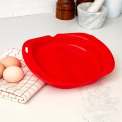 The Lakeside Collection Silicone Egg Omelet Maker Red -The Collective Goods GUEST ee801a9c 3a54 4886 ae56 a9c505589332