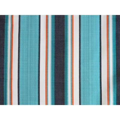 The Hamptons Collection 102” Blue Striped Sunbrella Brazilian Style Hammock With Stand 4 The Hamptons Collection 102” Blue Striped Sunbrella Brazilian Style Hammock With Stand - Image 2