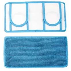 Set Of 2 Universal Fit Reusable Mop Pads With Magic Fabric Straps -The Collective Goods GUEST f4ed81e3 5473 4360 8a81 7d7d7bb1286f