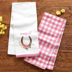 The Lakeside Collection Set Of 2 Cowgirl Themed Kitchen Towels 11 The Lakeside Collection Set Of 2 Cowgirl Themed Kitchen Towels -The Collective Goods GUEST f7c6fe47 b14f 42c4 8e4b 36dbcf4333b4