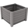 The Lakeside Collection Gray Big Box Planter -The Collective Goods GUEST f81ecbc0 9010 4f32 8d54 c75608385a3b