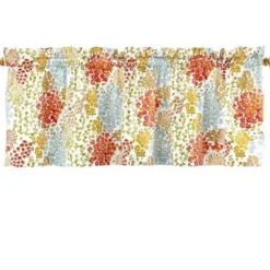 The Lakeside Collection Watercolor Floral Bath Collection - Valance