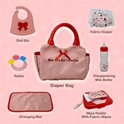 The New York Doll Collection Baby Doll Diaper Bag Set With Accessories 9 The New York Doll Collection Baby Doll Diaper Bag Set With Accessories -The Collective Goods GUEST feab929b 95d3 4d6e b87a e14c86a675c0